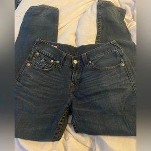 True religion boot cut low rise jeans , Size 30 ,
